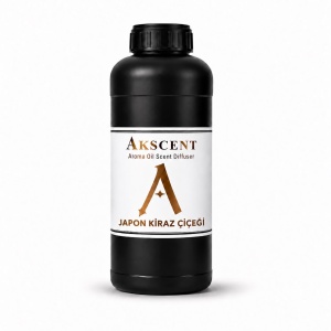 AKSCENT Japon Kiraz Çiçeği Koku Makinesi Koku Kartuşu Esansı 1 Litre