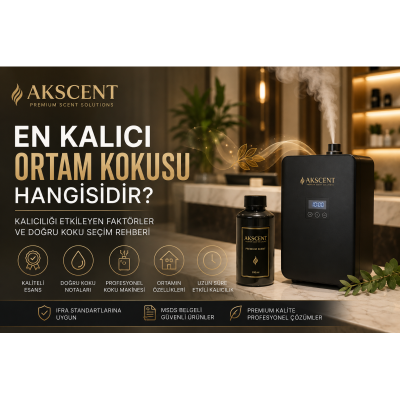 En Kalıcı Ortam Kokusu Hangisidir? İşletmeler İçin Doğru Koku Seçim Rehberi