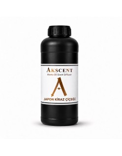 AKSCENT Japon Kiraz Çiçeği Koku Makinesi Koku Kartuşu Esansı 1 Litre